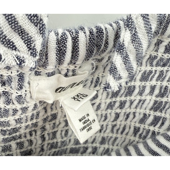 NWT Aerie Plus Size At The Barre‎ Flutter Sleeve Dress XXL Striped Nautical Boho - Picture 6 of 13